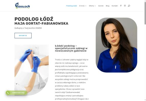 PODOLOG ŁÓDŹ MAJA GORTAT-FABIANOWSKA